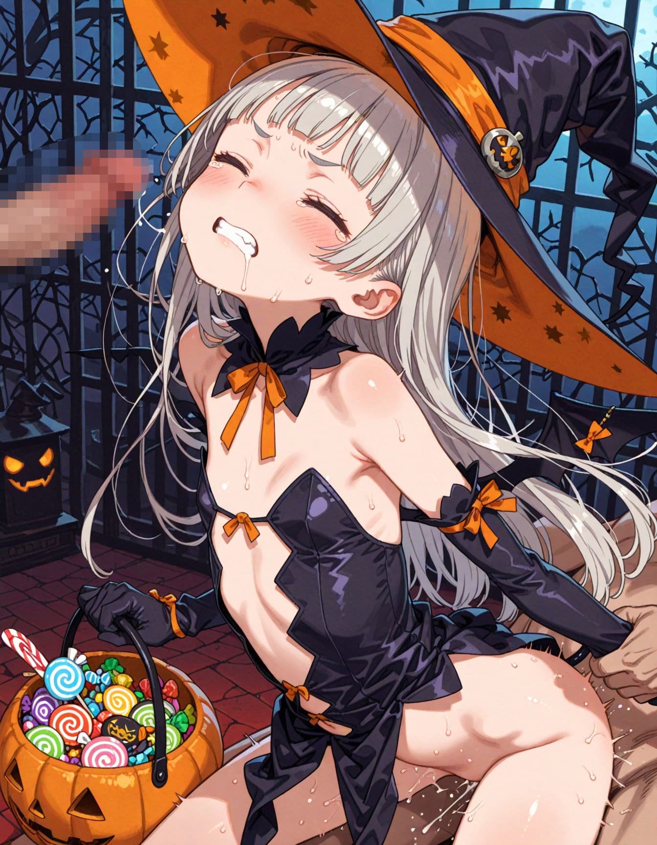 魔女っ子ルルのはじめてのハロウィンおつかい サンプル 6