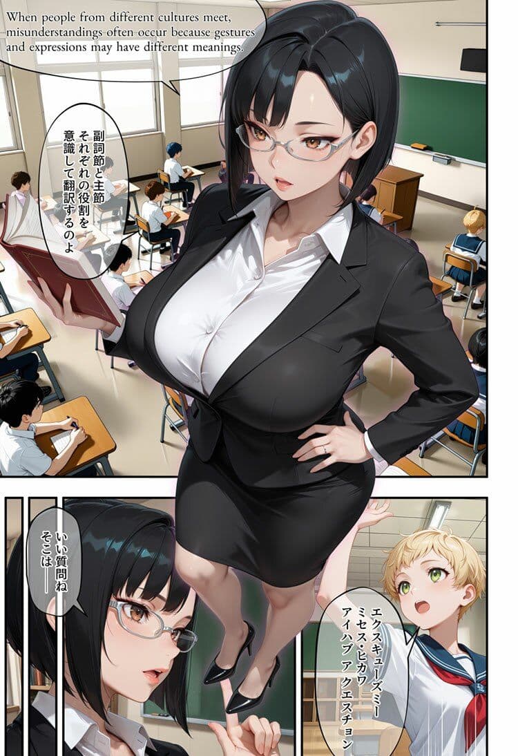 アラサー人妻女教師は水泳部員の青いカラダに溺れる サンプル 2