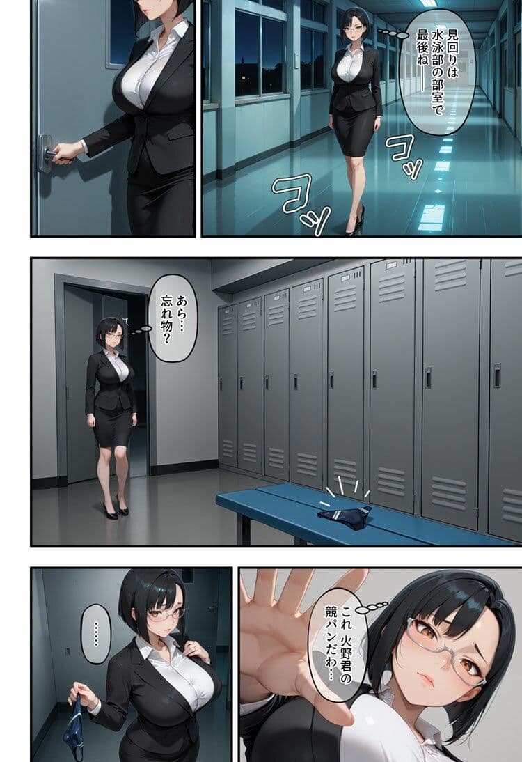 アラサー人妻女教師は水泳部員の青いカラダに溺れる サンプル 7