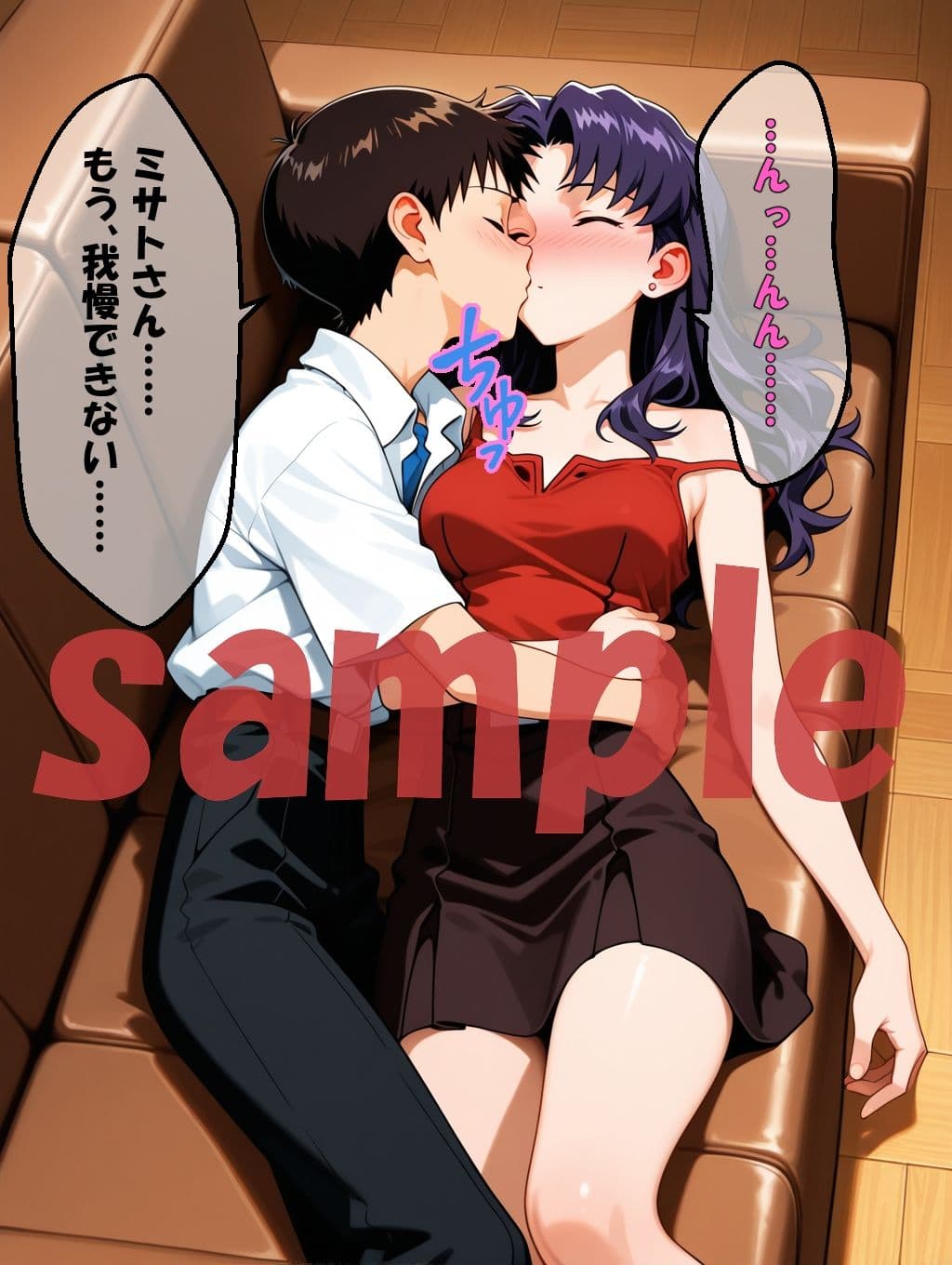 ◇ シンジの衝動、●っ払いミサトにお仕置きを ◇ サンプル 5