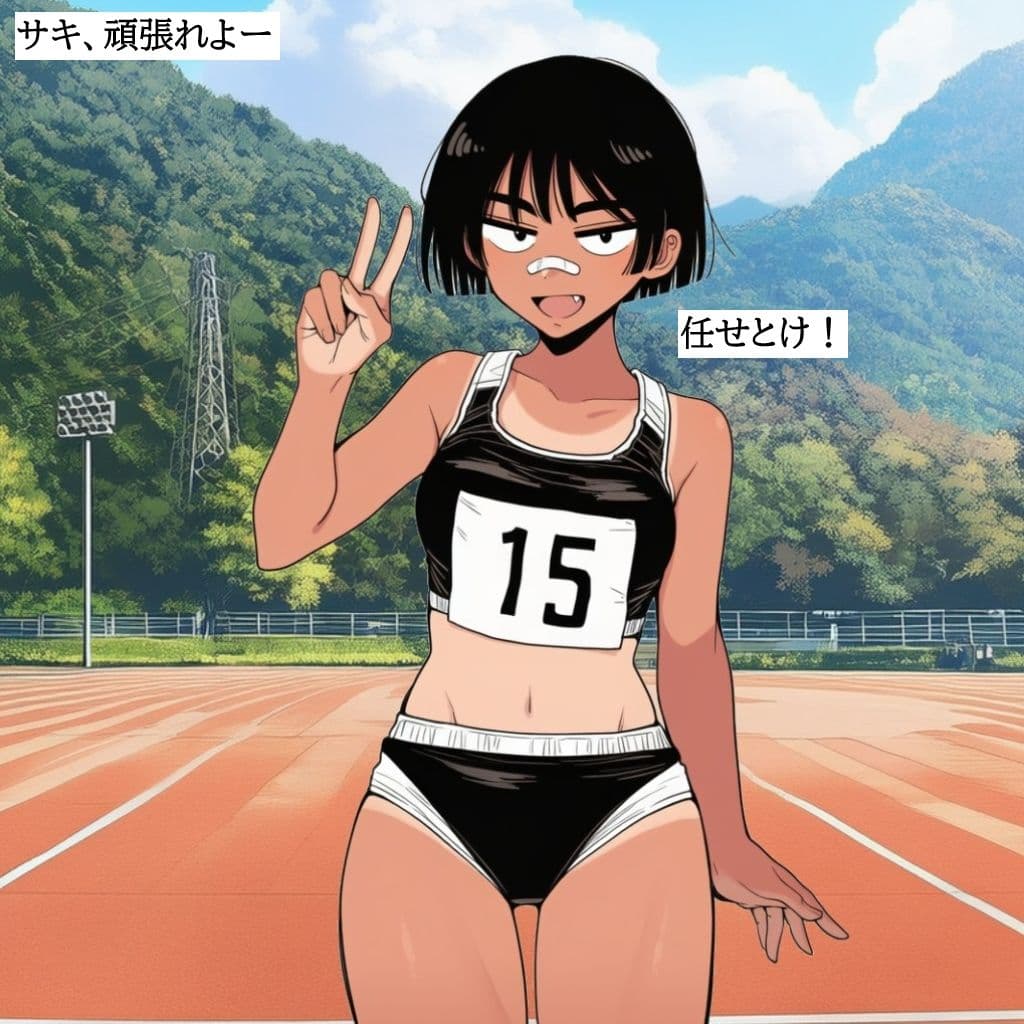 ボーイッシュ陸上女子の性欲処理に付き合わされる話。 サンプル 1