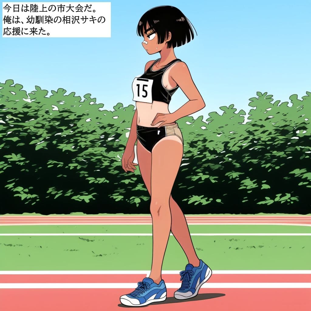 ボーイッシュ陸上女子の性欲処理に付き合わされる話。 サンプル 2