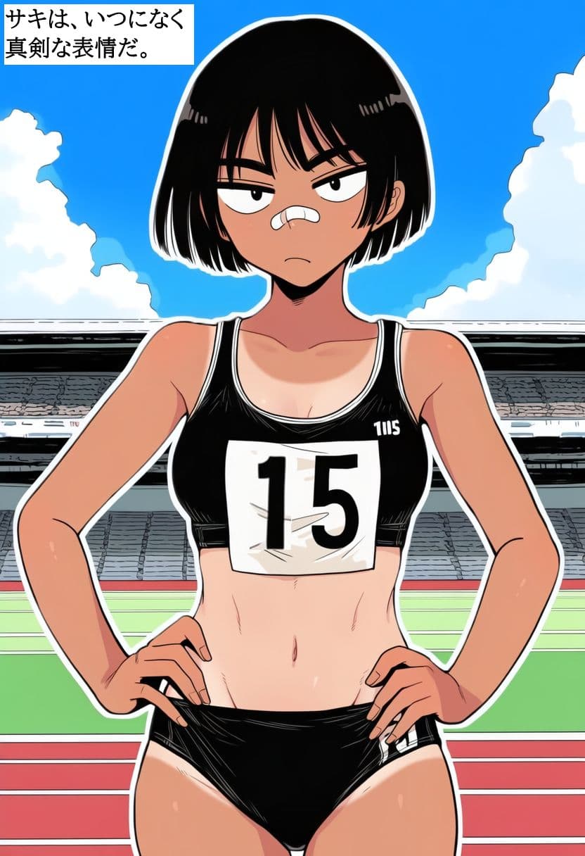 ボーイッシュ陸上女子の性欲処理に付き合わされる話。 サンプル 3