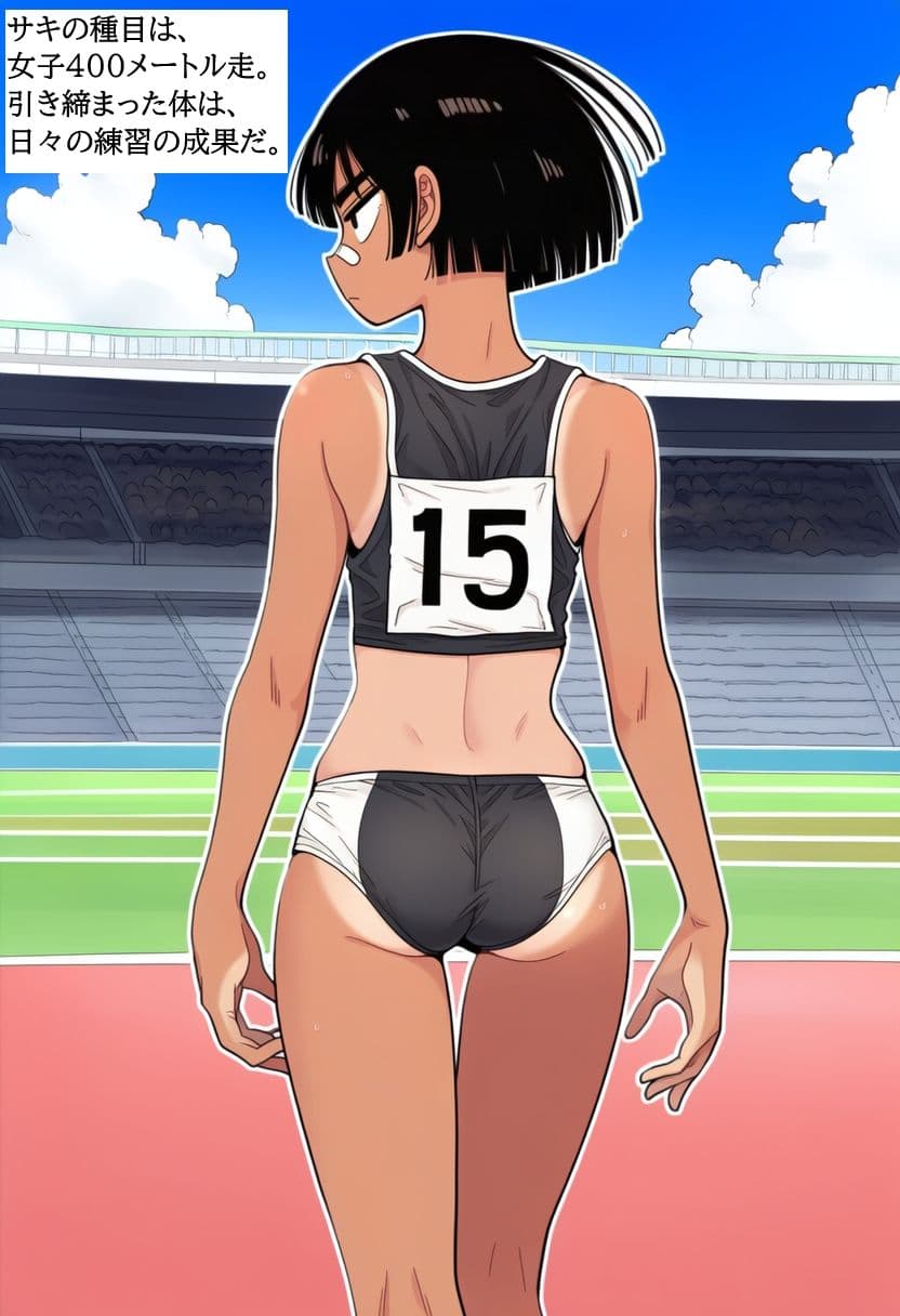 ボーイッシュ陸上女子の性欲処理に付き合わされる話。 サンプル 4