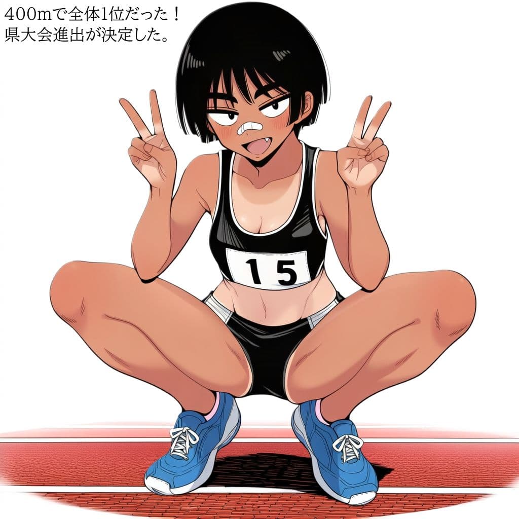 ボーイッシュ陸上女子の性欲処理に付き合わされる話。 サンプル 7