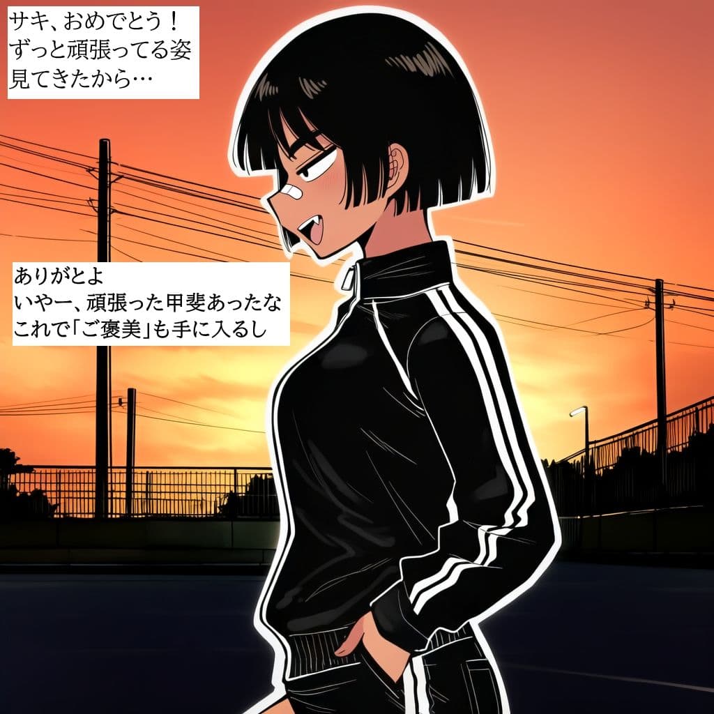 ボーイッシュ陸上女子の性欲処理に付き合わされる話。 サンプル 8