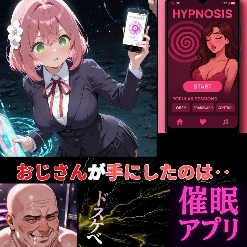 催●アプリが引き出したお嬢様の本能!おじさん専用システムへの強●ログイン‥花園羽香里 サンプル 1