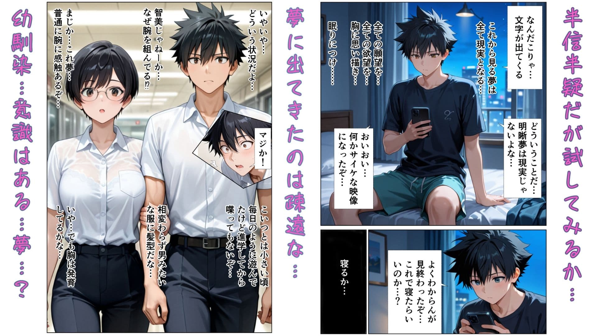 幼馴染は無慈悲な夜の女王  -または俺は如何にして明晰夢を支配するようになったか- サンプル 2