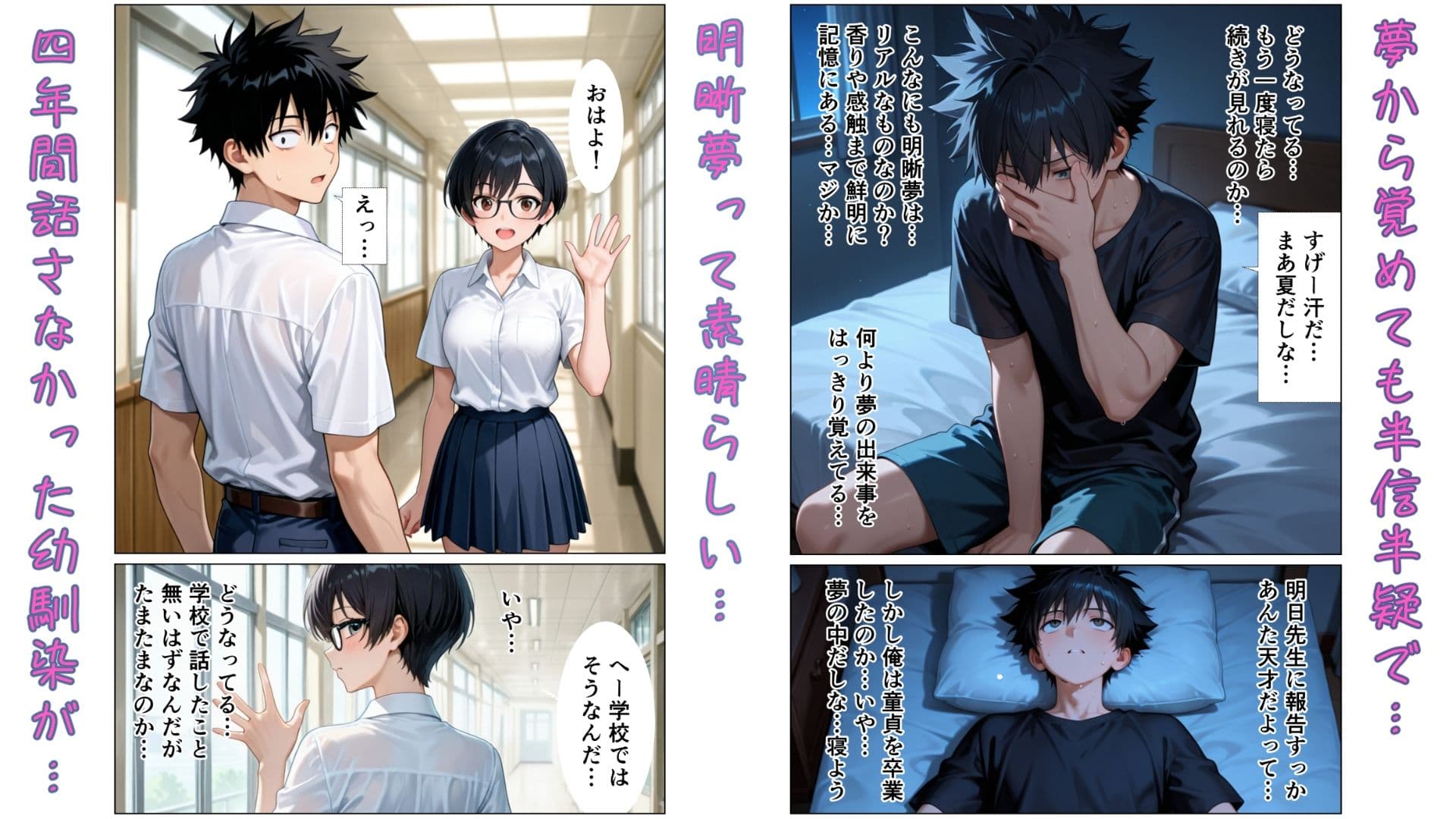 幼馴染は無慈悲な夜の女王  -または俺は如何にして明晰夢を支配するようになったか- サンプル 9