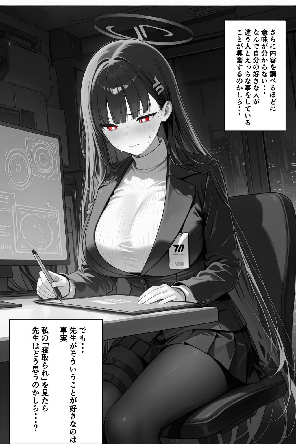 これは合理的な選択...ネトラレが好きな先生のために サンプル 4