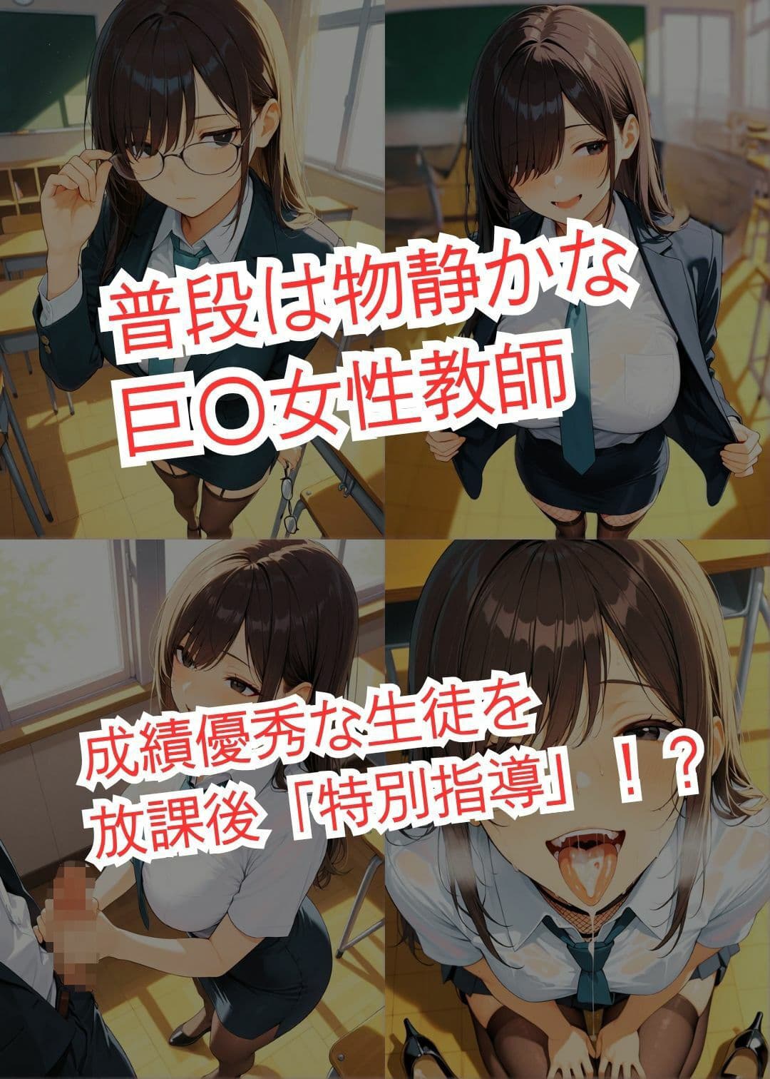 とある女教師のつぶやき 〜放課後に成績優秀な男子生徒を呼び出した結果〜 サンプル 1