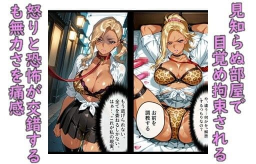 堕ち妻飼育  肉便器堕ちして飼育されていくギャル変装社長夫人 サンプル 3