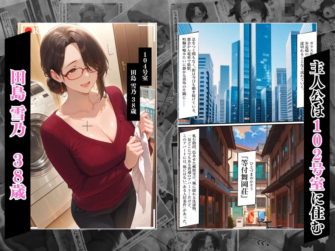 【4K高画質】人妻限定アパート 102号室 田島雪乃 〜大家のペットになった日編〜 サンプル 4