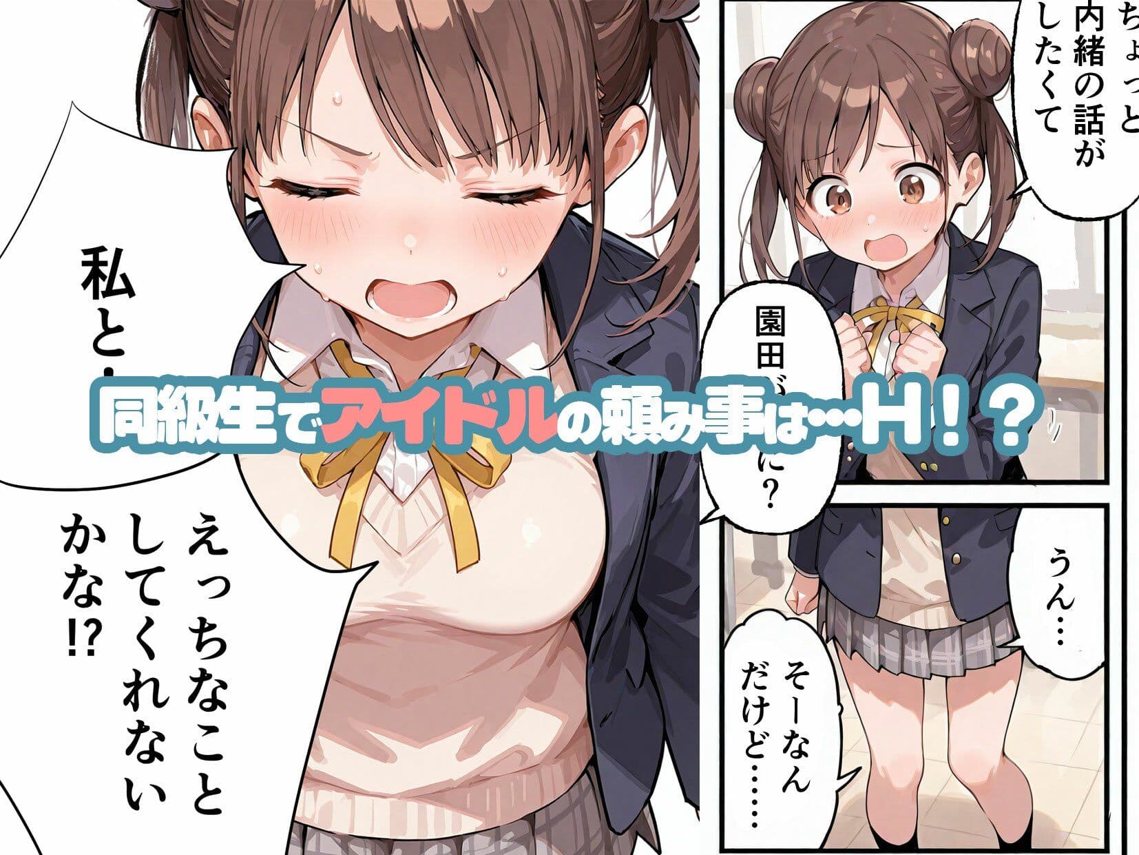 ろりびっちになりたいアイドルが俺と練習セックスする話 サンプル 1