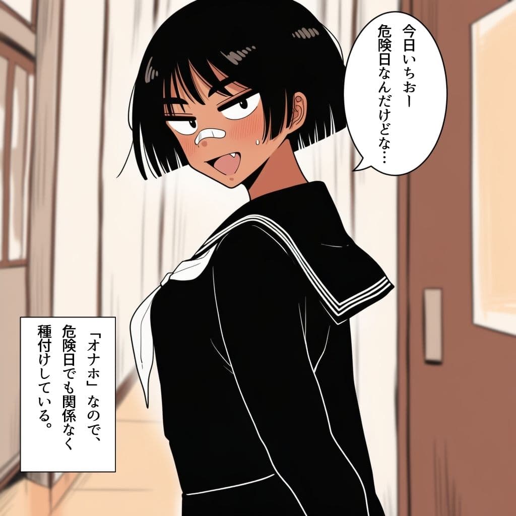 ボーイッシュな陸上女子は、僕専用の肉オナホ。 サンプル 3