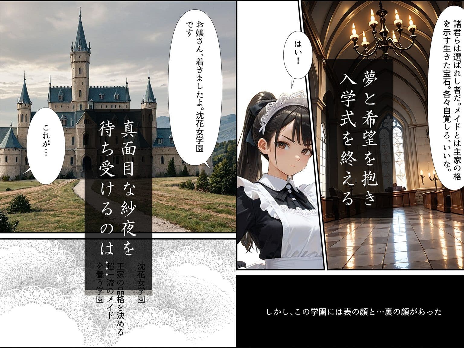 ［4K/高画質コミック版］  孕ませご奉仕学園〜子宮でご奉仕させていただきます〜 三崎紗夜 サンプル 4