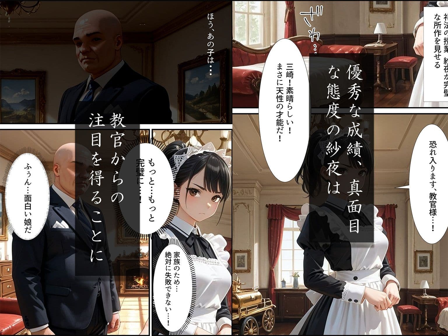 ［4K/高画質コミック版］  孕ませご奉仕学園〜子宮でご奉仕させていただきます〜 三崎紗夜 サンプル 5