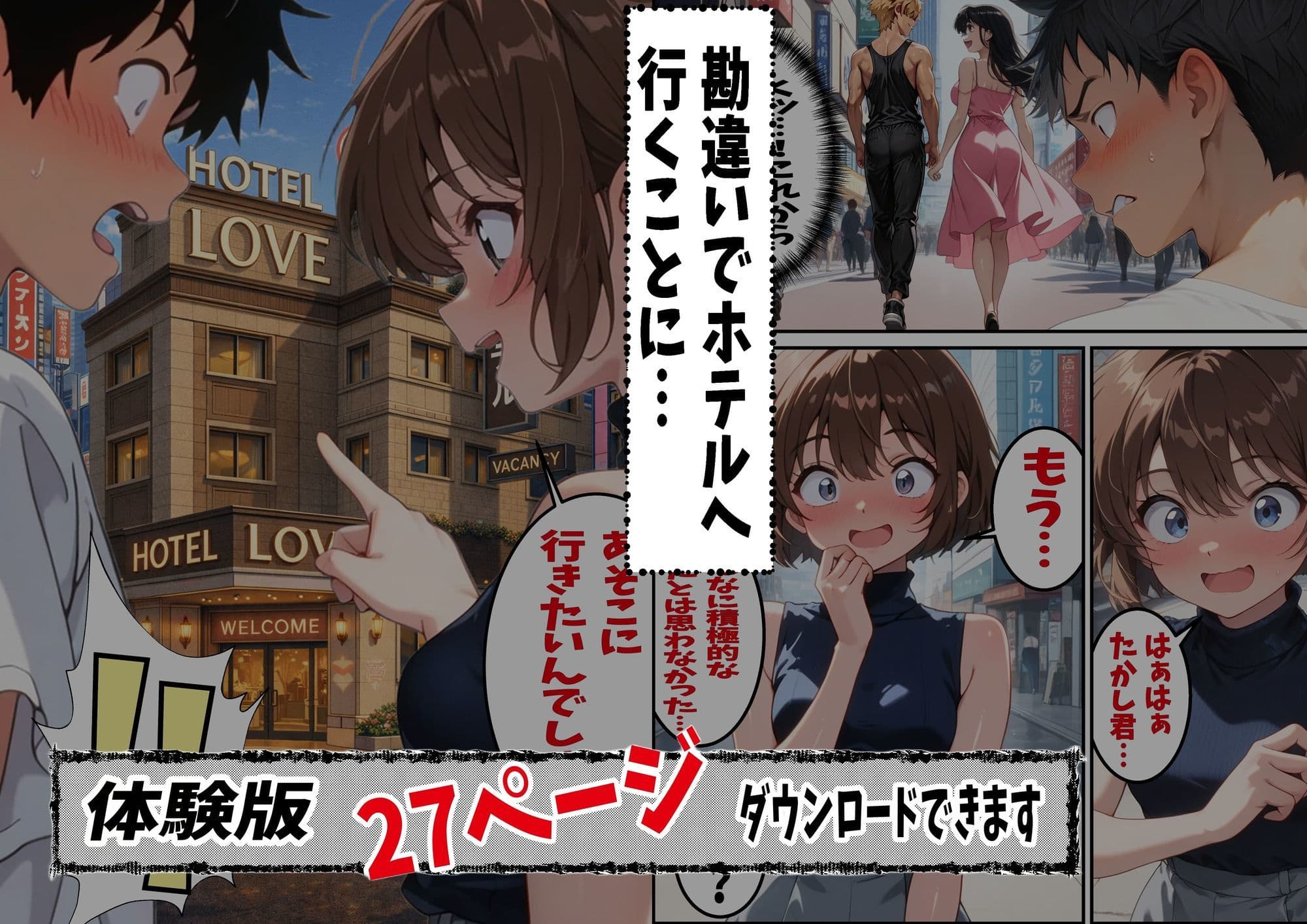 大好きな姉がチャラ男♂達の前でメス♀の顔を見せている サンプル 3