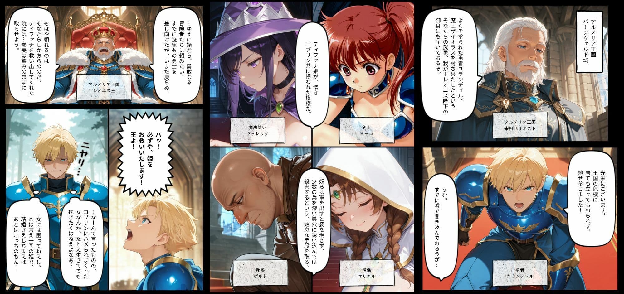 【コミック版】ゴブリン姦〜姫もエルフも冒険者も〜 サンプル 2