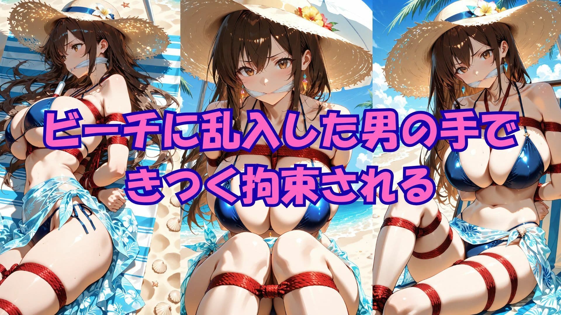 潮騒と緊縛 〜松岡紗季、悪夢の休暇〜 サンプル 2