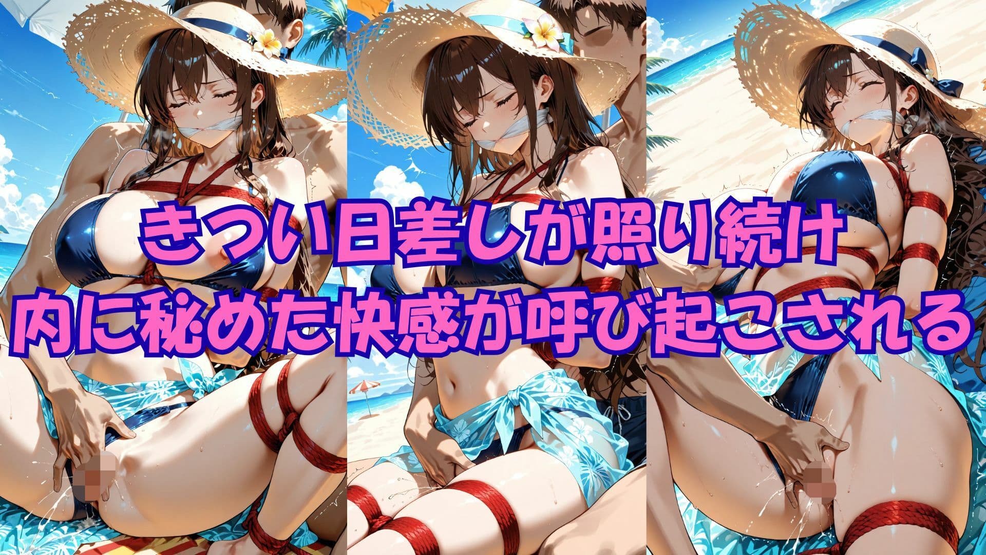 潮騒と緊縛 〜松岡紗季、悪夢の休暇〜 サンプル 4