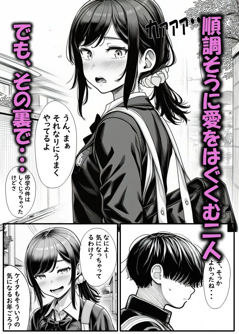 幼馴染の近藤さん  前編  〜画面の中で ヤンキー彼氏に徹底調教されていく 幼馴染を見ていることしかできない僕〜 サンプル 4