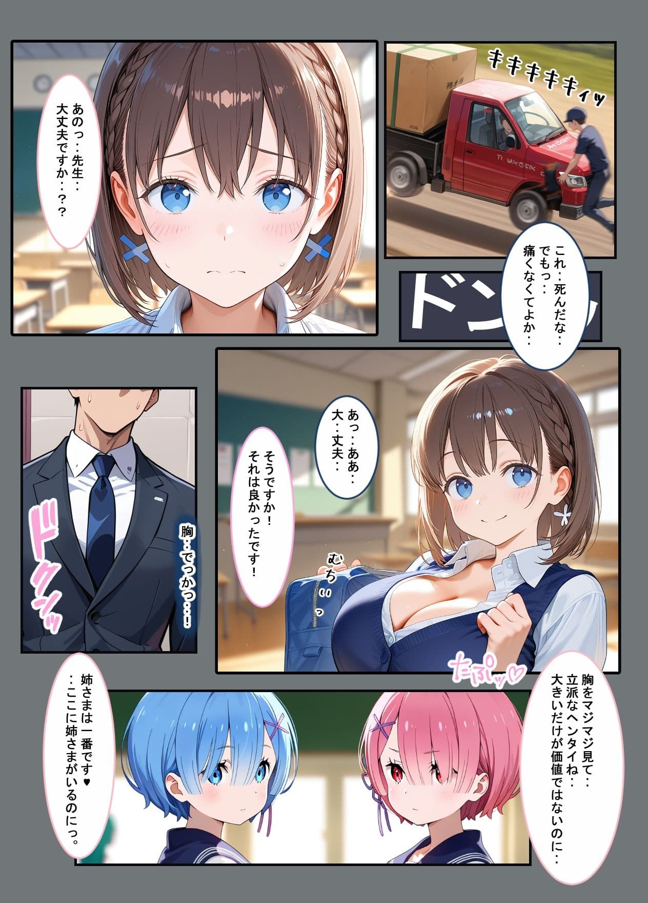 異世界で催淫モテモテ性教師になりました(よろず) サンプル 4