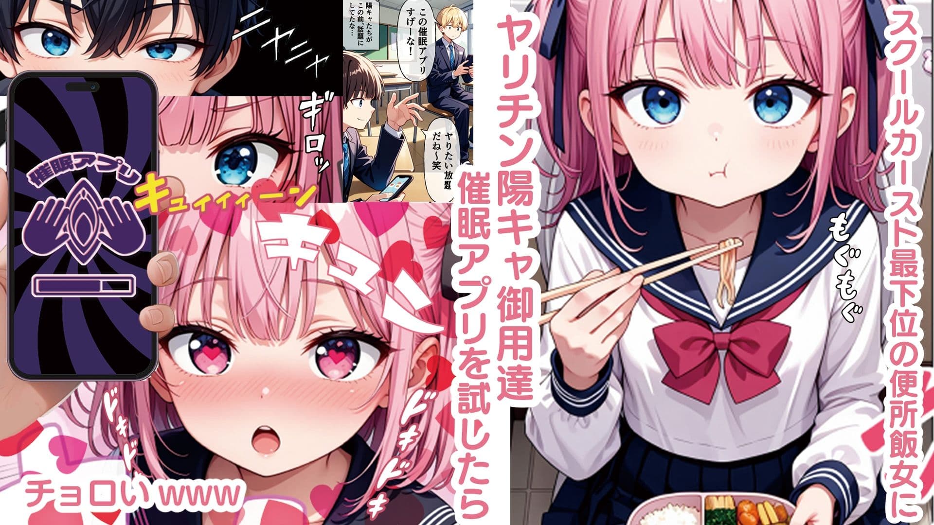 催○アプリで調教ヤりたい放題のつもりが逆調教されてイチャラブになった話 サンプル 1