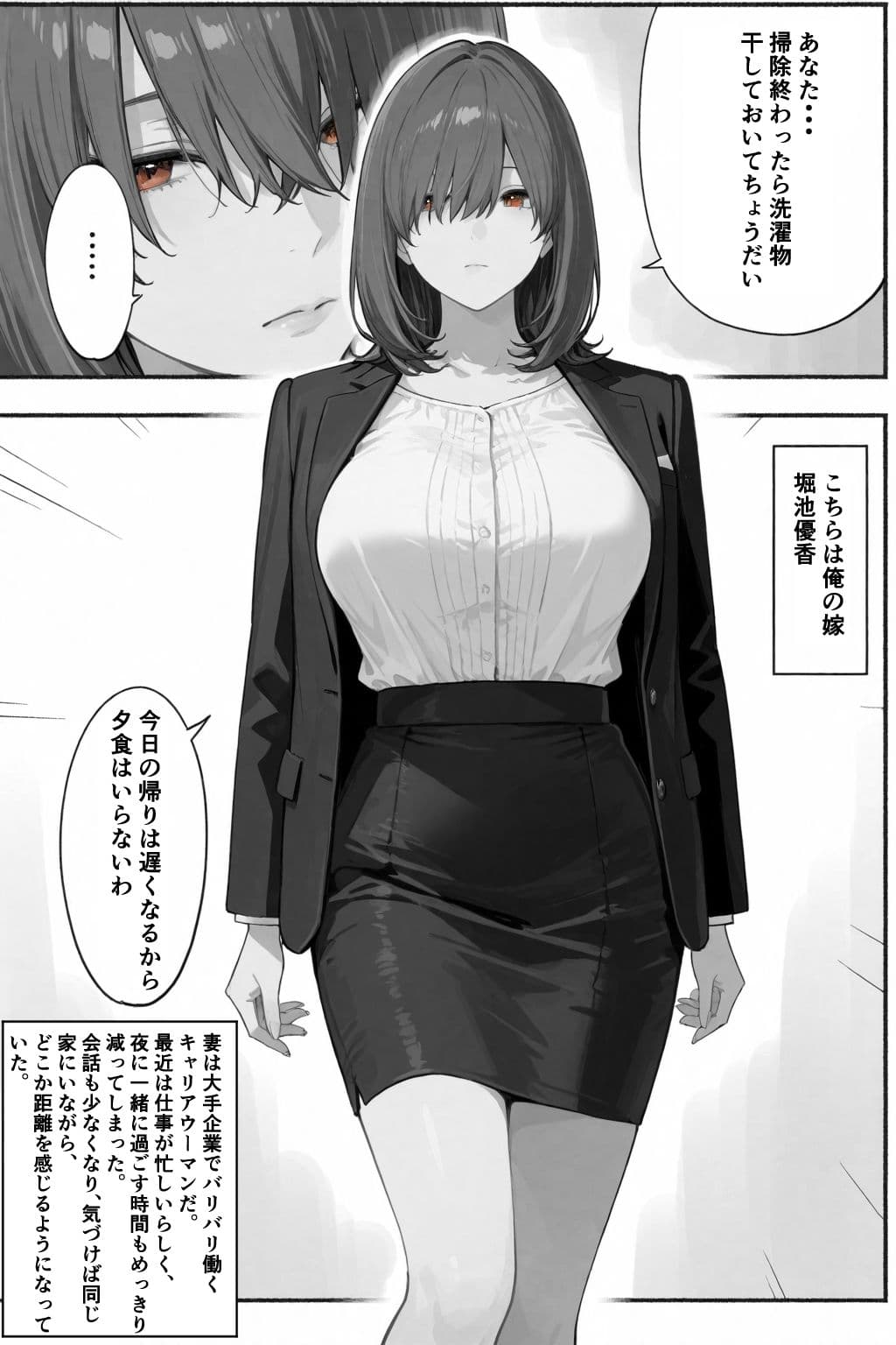 シゴできOLな嫁は俺と離婚をしたいようなのだが...？ サンプル 2