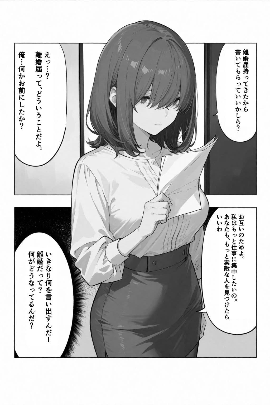 シゴできOLな嫁は俺と離婚をしたいようなのだが...？ サンプル 5