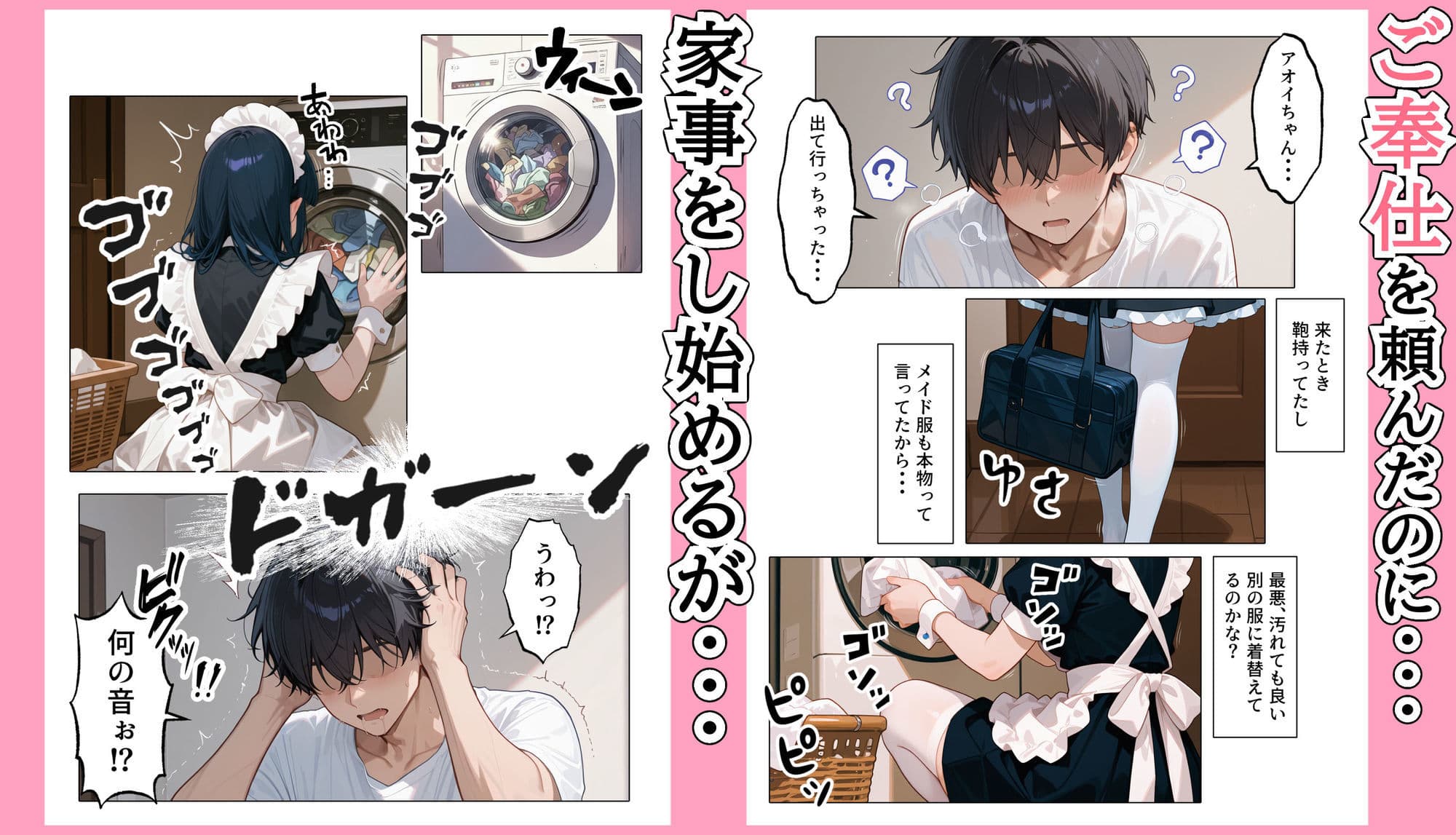 ラブドール頼んだら、メイドが来た サンプル 3