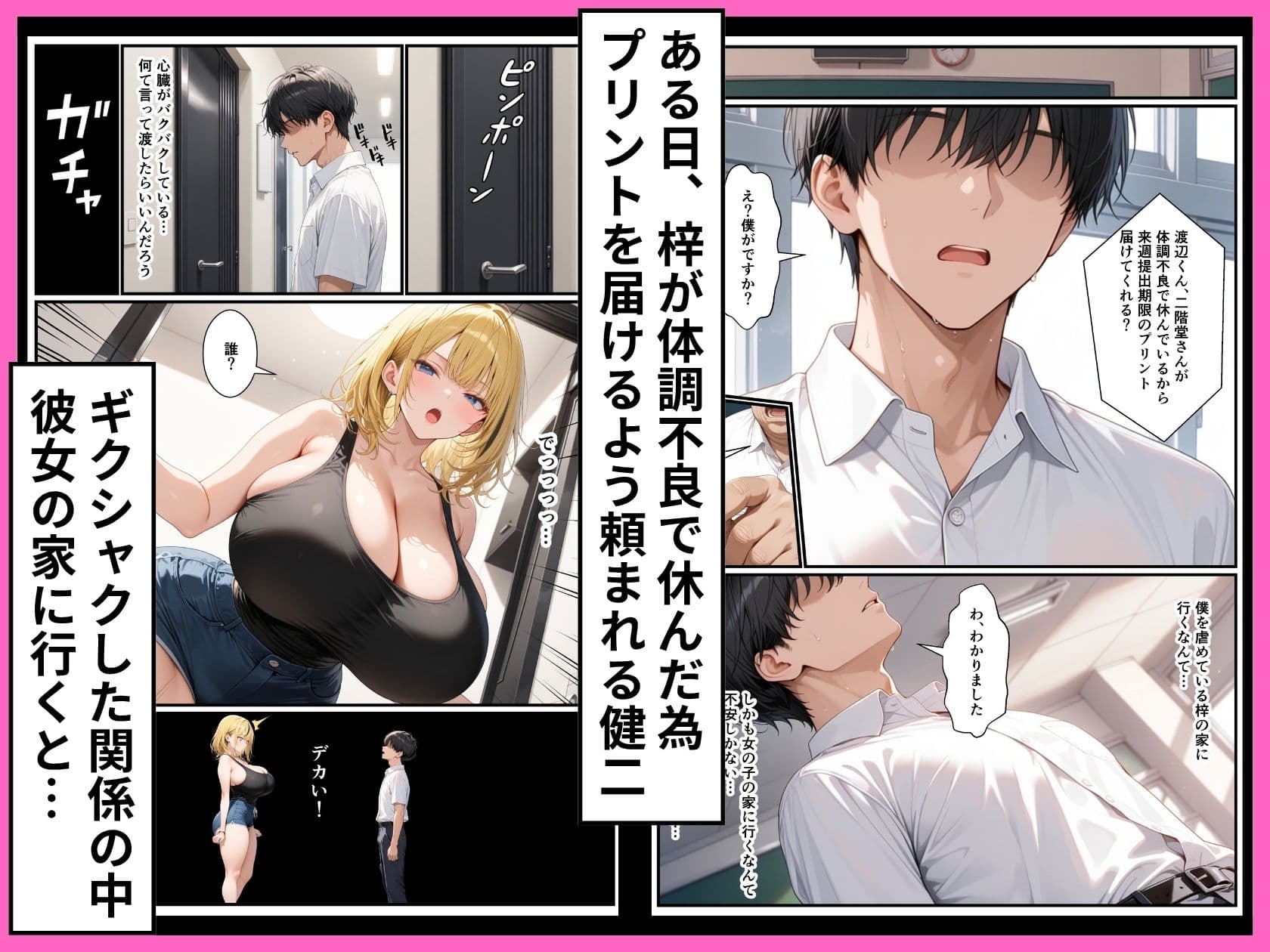 幼馴染のでっかいギャルとイチャらぶセックスした話 サンプル 3