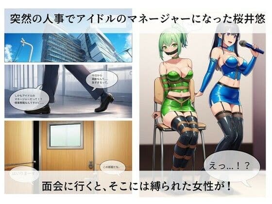 縛りに行けるアイドル『TieTie』物語 第1話『出会い』 サンプル 1