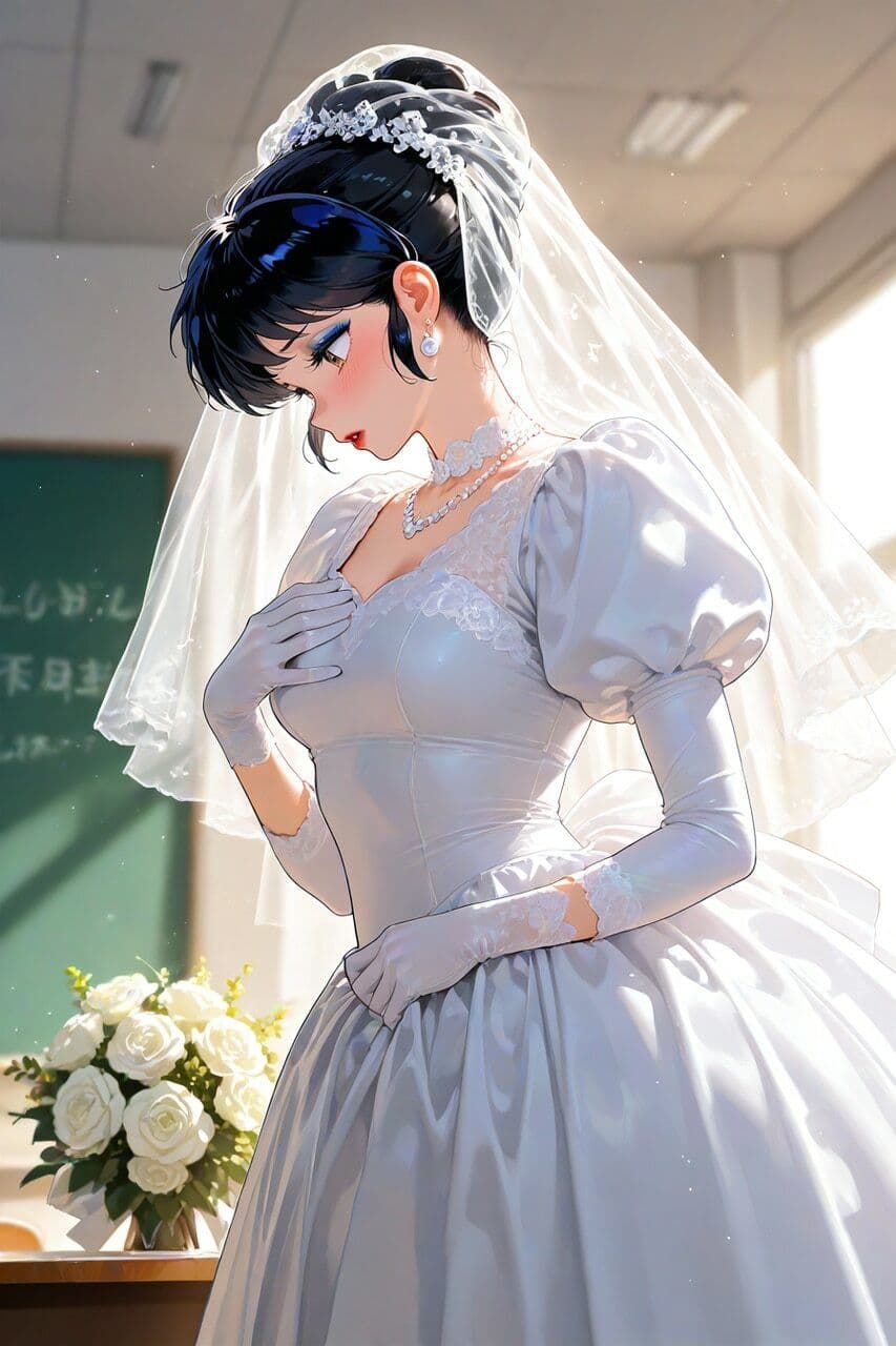 100円画集  花嫁は元男！？愛と勘違いは宇宙規模 サンプル 7