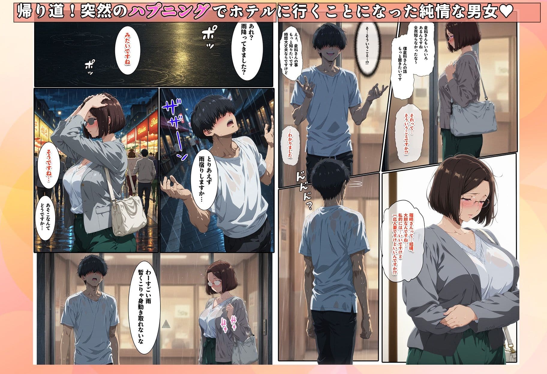 バ先で見つけたダイアの人妻 サンプル 7