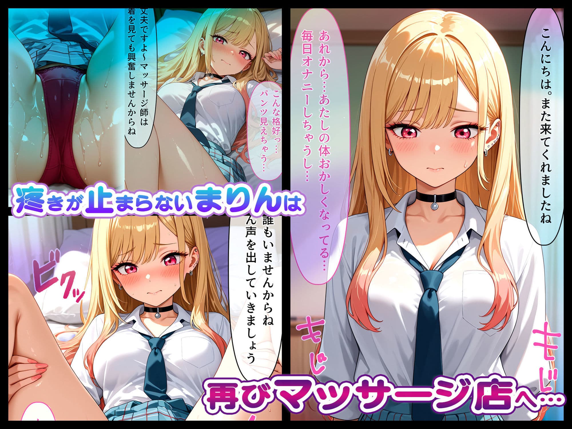 そのギャルは変態マッサージ師の快楽奴●…媚薬オイルでNTR堕ち 〜後編〜 サンプル 1