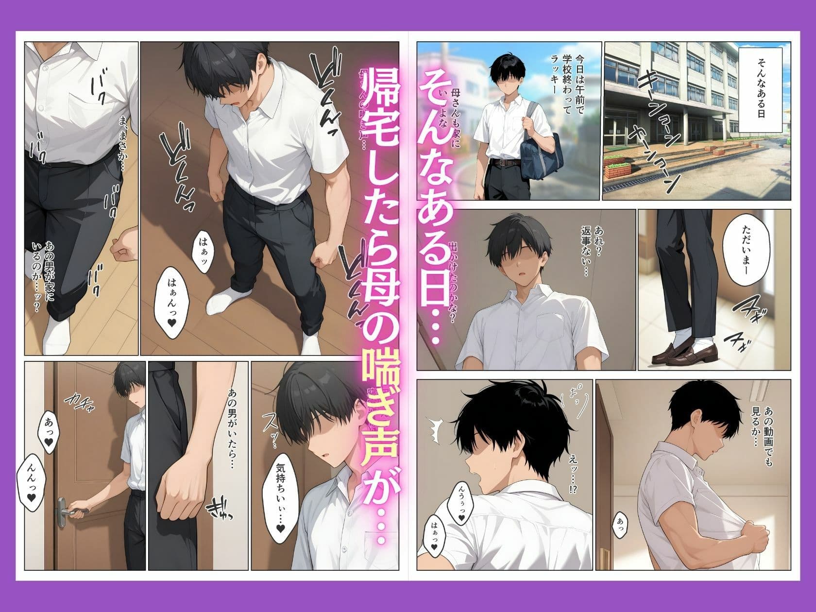 知らない男に抱かれていた母 サンプル 9