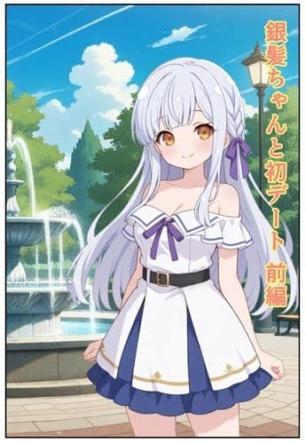 銀髪ちゃんと初デート  前編 サンプル 1