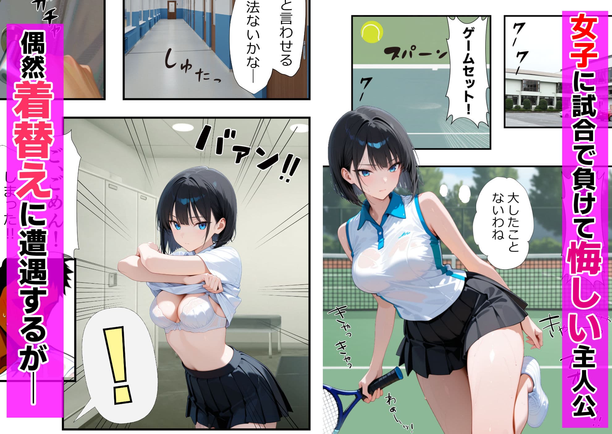 催〇に失敗したクール女子が実は超ドスケベだった件 サンプル 1