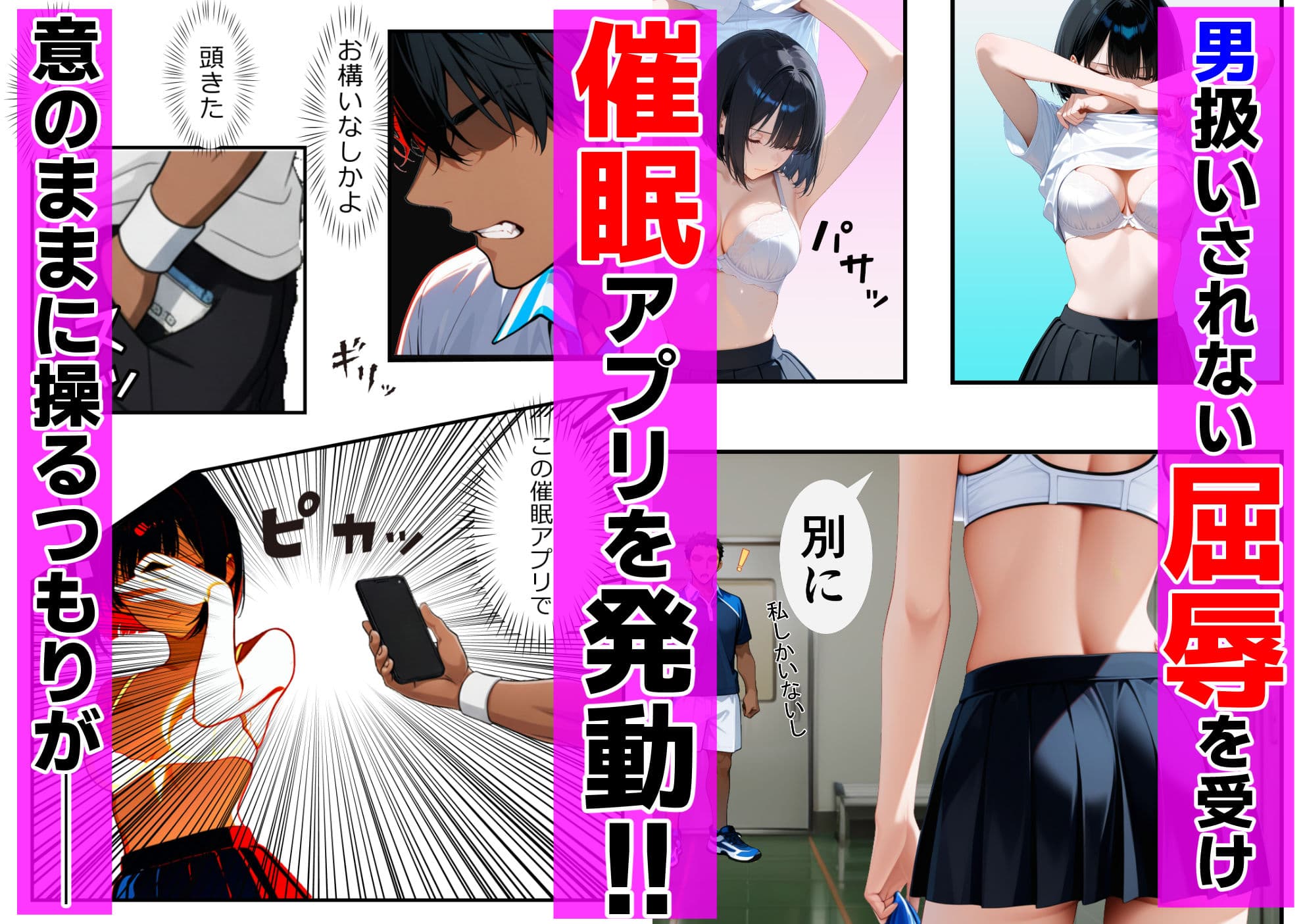 催〇に失敗したクール女子が実は超ドスケベだった件 サンプル 2