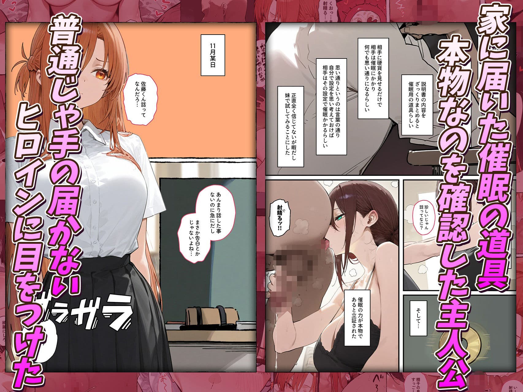 【アスナ・直葉】催●性交〜憧れのあの子も催●で〜 サンプル 1