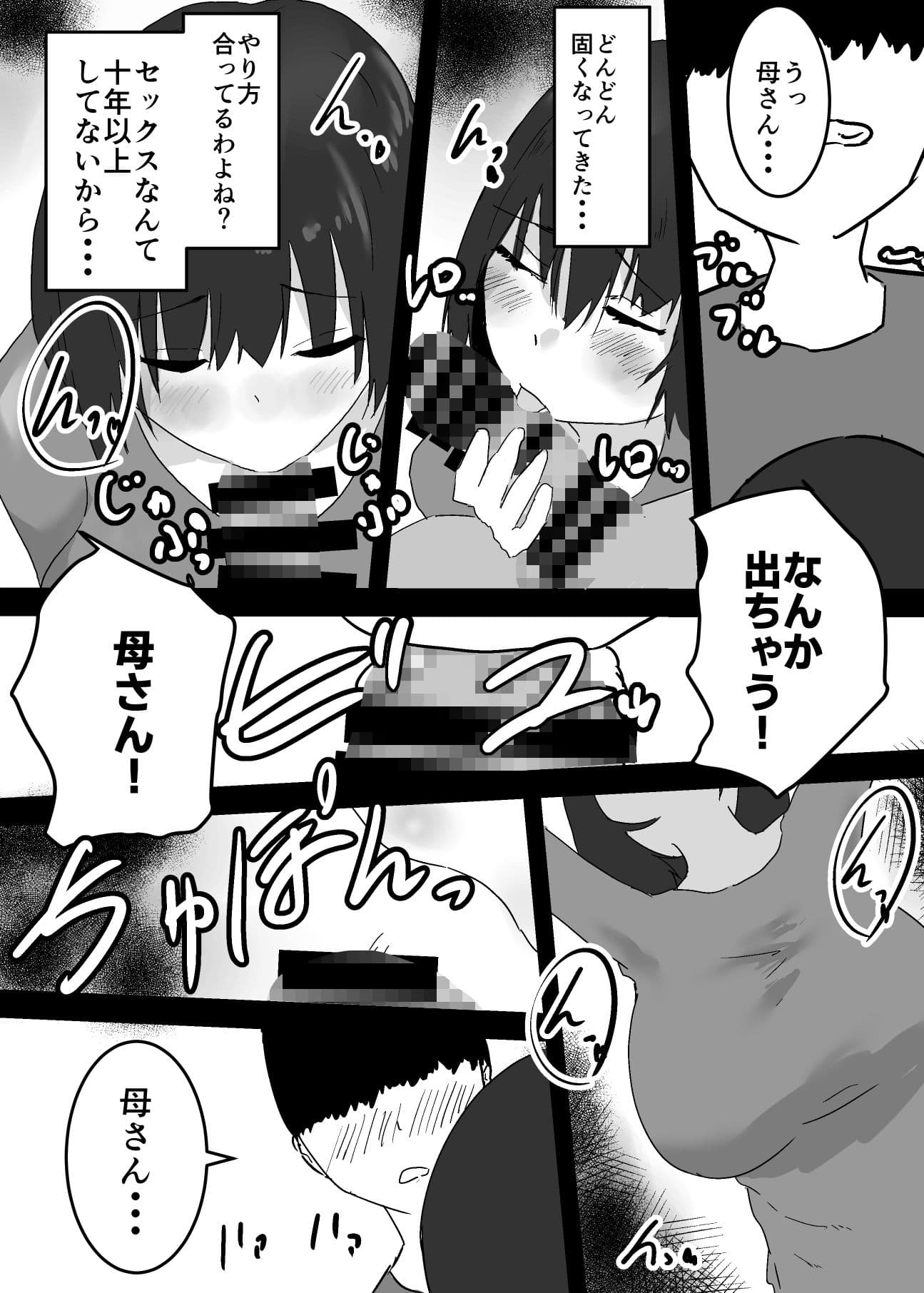 息子の宿題が『母親とのセックス』だった件 サンプル 1