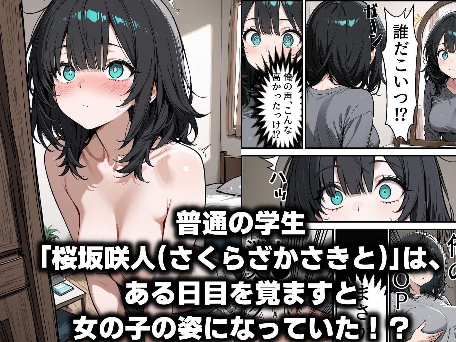 普通の男子だった俺がクソビッチなギャルに堕ちるまで サンプル 1