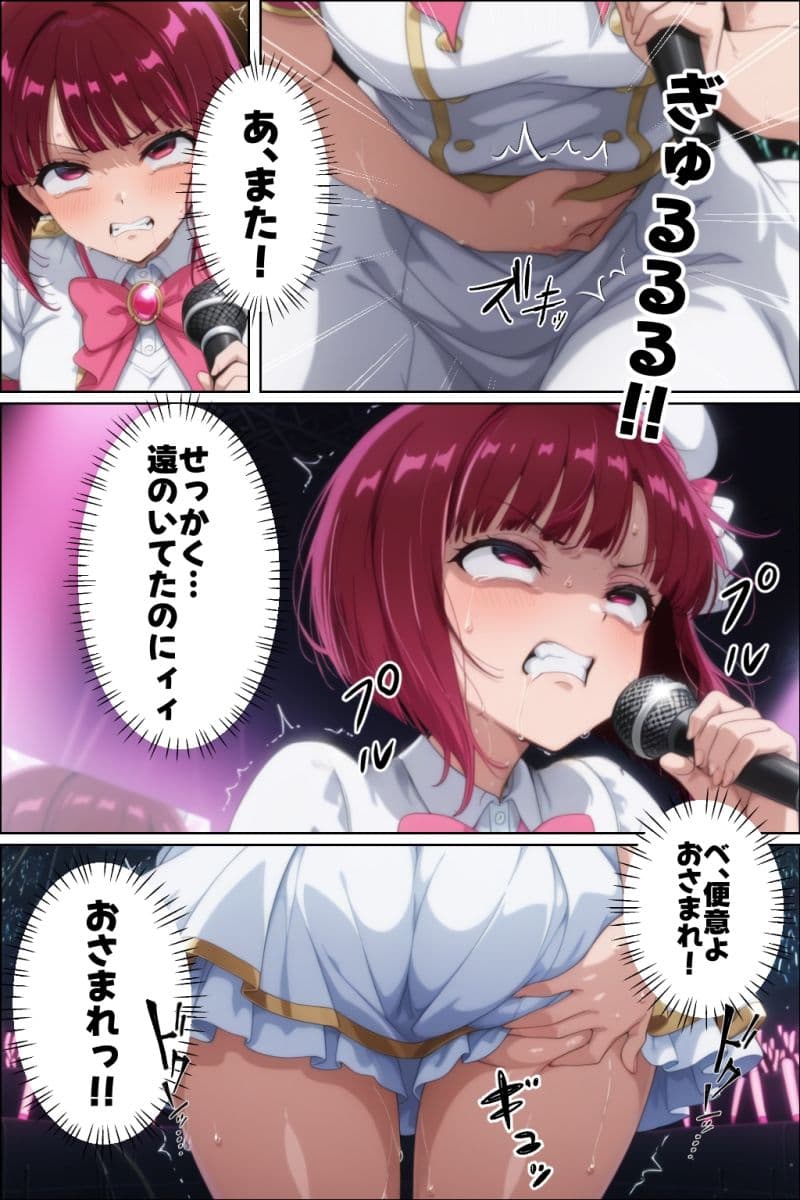 有馬〇な ライブ中に脱糞大量おもらし アイドル人生オワタwww サンプル 8