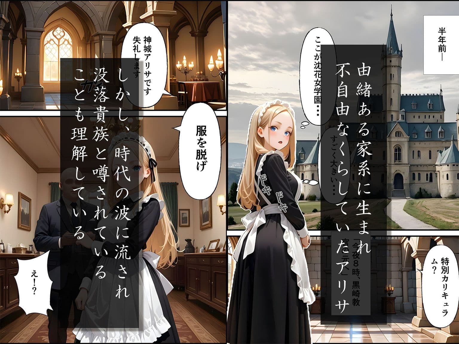 【高画質コミック版】孕ませご奉仕学園〜子宮でご奉仕させていただきます〜 神城アリサ サンプル 3