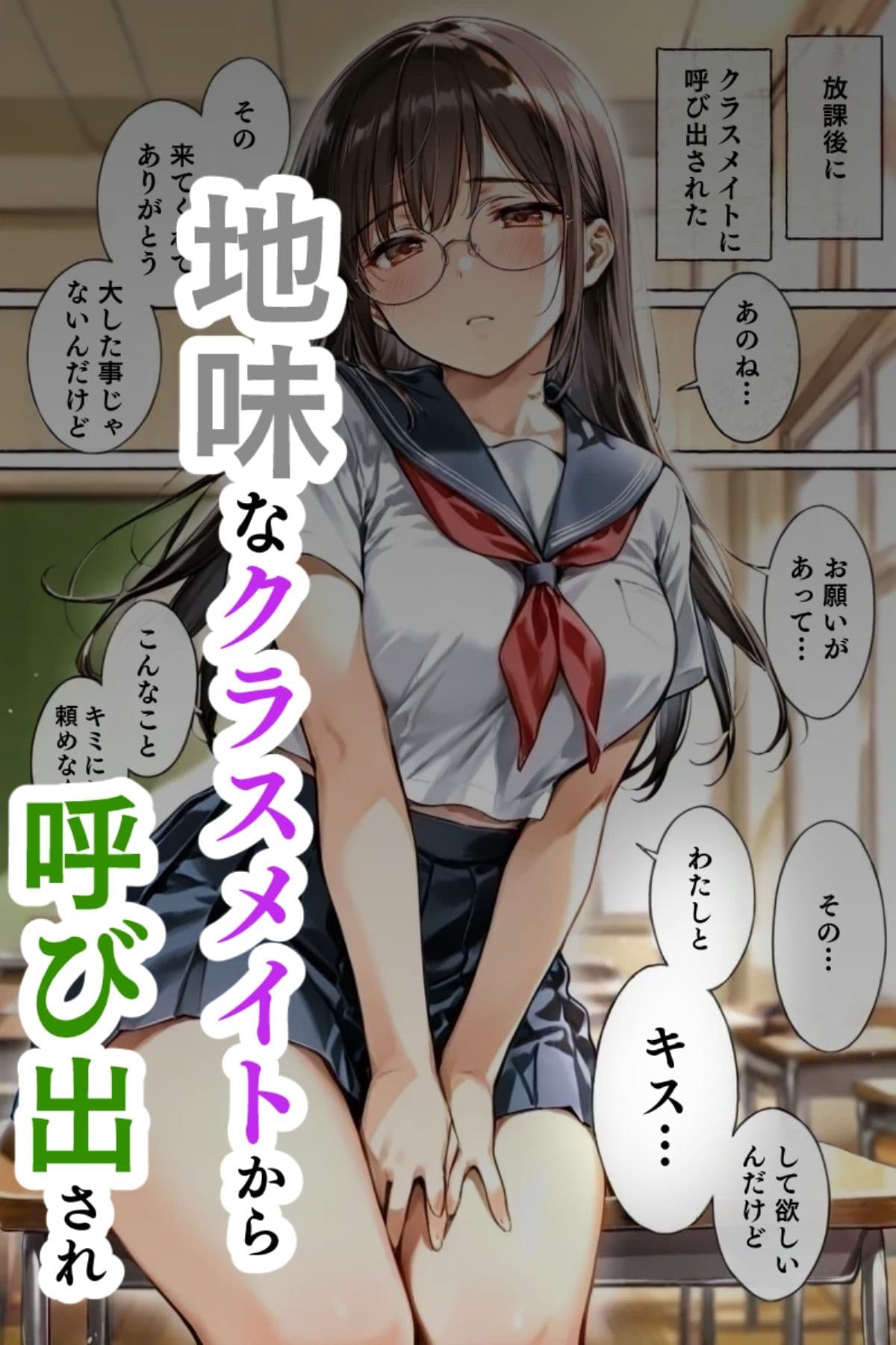 地味なクラスメイトがえちえちチサキュバスだった件について サンプル 1