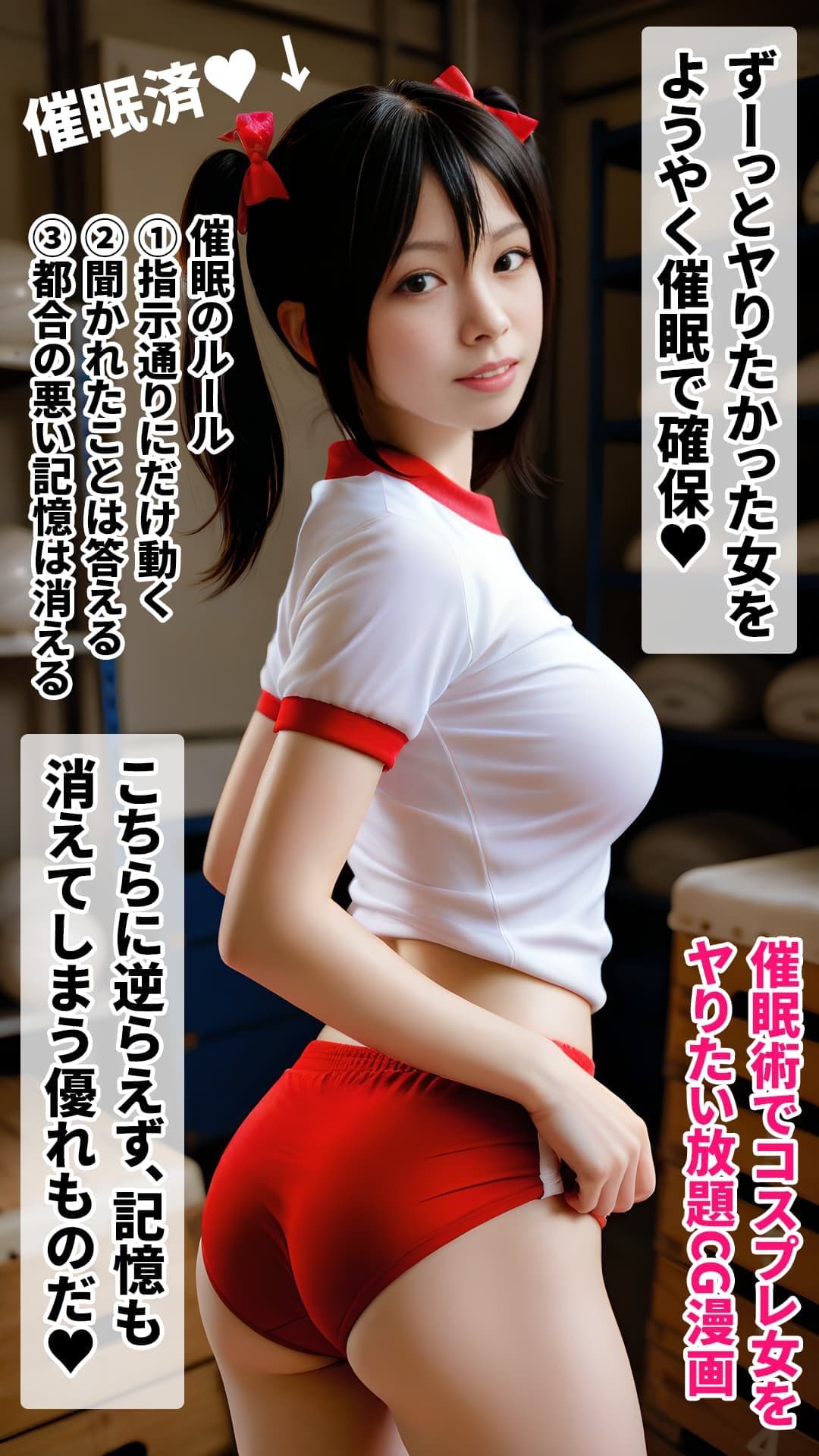 催●術でコスプレ女をヤりたい放題CG漫画  佐々木美玖編 サンプル 2