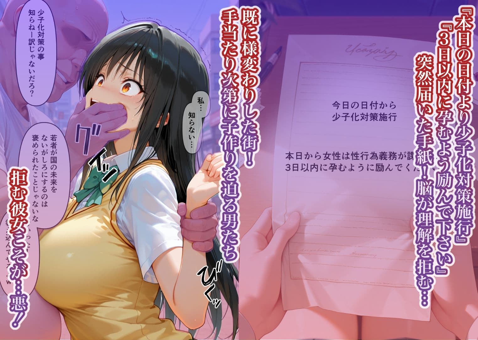 監禁アクメ地獄 孕んでも解放されない 快楽の牢獄 古〇川編 サンプル 1