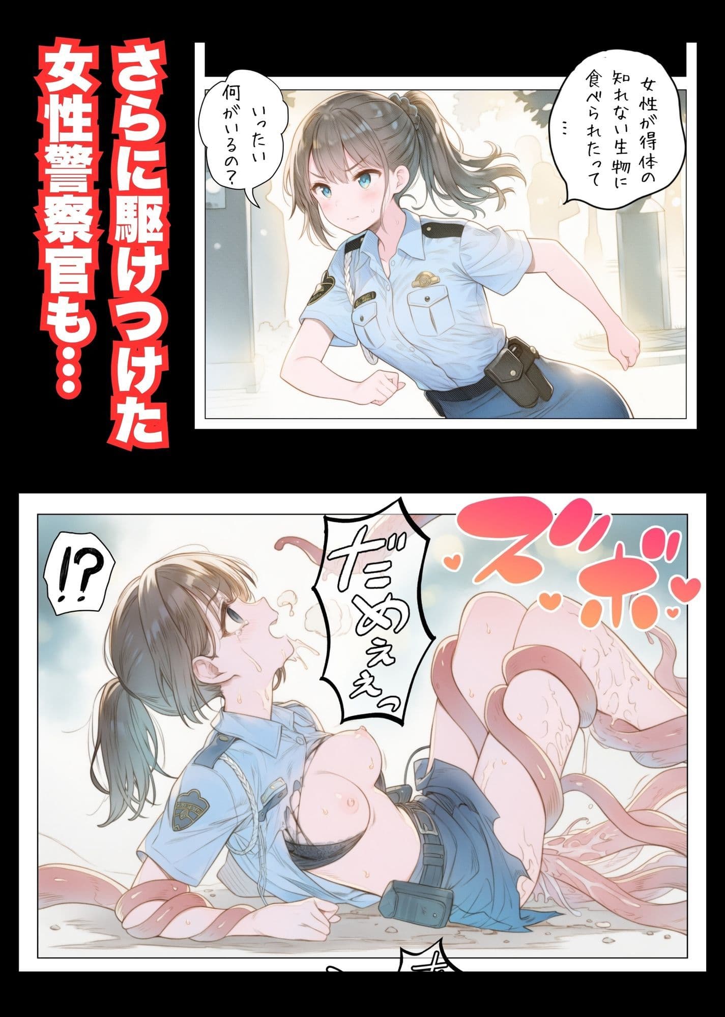 触手襲撃〜公園を歩いていただけなのに〜 サンプル 3