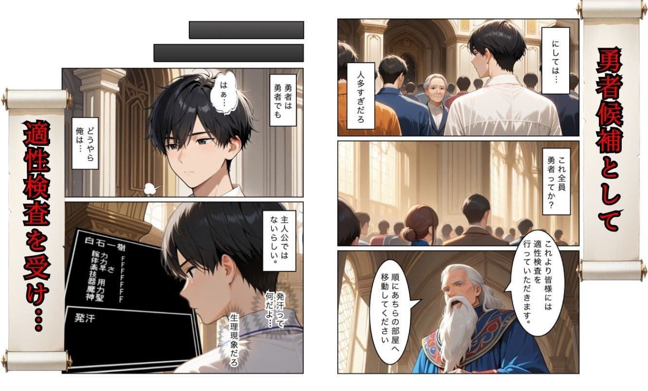 勇者選抜で見捨てられた俺のスキル《発汗》実は全能力を奪う《体液吸収》最凶チートでした。 サンプル 2